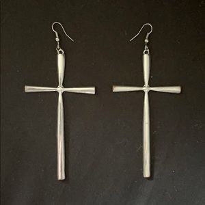 Cross earrings